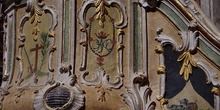 Detalle del púlpito de la Iglesia de Santo Domingo, Huesca