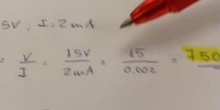 Ejercicio 2 ley de OHm