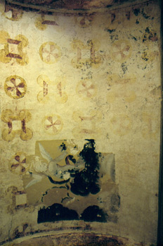 Bóveda de la capilla mayor de la iglesia de San Salvador de Vald