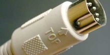 Conector DIN macho de ratón/teclado