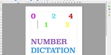 Number dictation 2