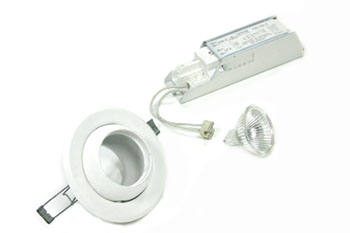 Conjunto de lámpara halógena