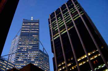 Rascacielos en Perth, Australia