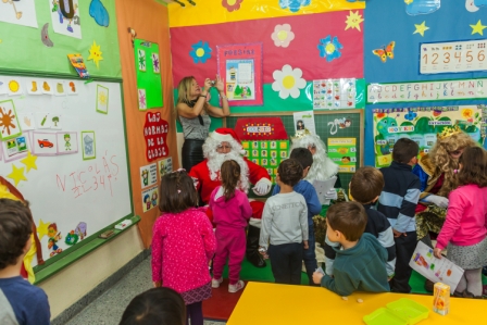 Los RRMM y Papá Noel en INF 4A 11