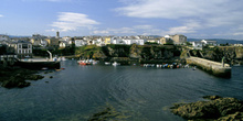 Vista general de Tapia de Casariego, Principado de Asturias