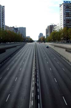 Entrada a Madrid