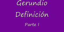 gerundio I