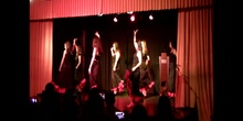 Recepción Eramus+ Encuentro en España - Baile alumnas 1º Bto