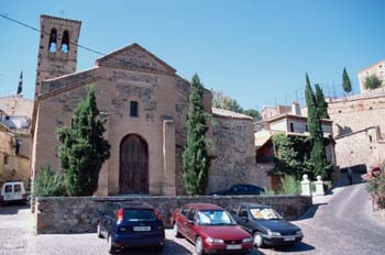 Fachada de la Iglesia de San Sebastián, Toledo