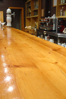 Vista general del bar