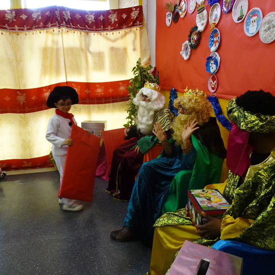 Visita de los Reyes Magos 2. Curso 19-20 13