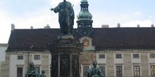 Estatua del patio del Hofburg