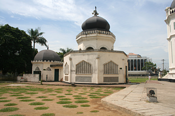 Lavatorio, Mezquita Al Mashun, Medan, Sumatra, Indonesia