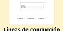 Líneas de conducción