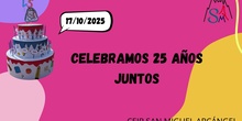 25 aniversario colegio