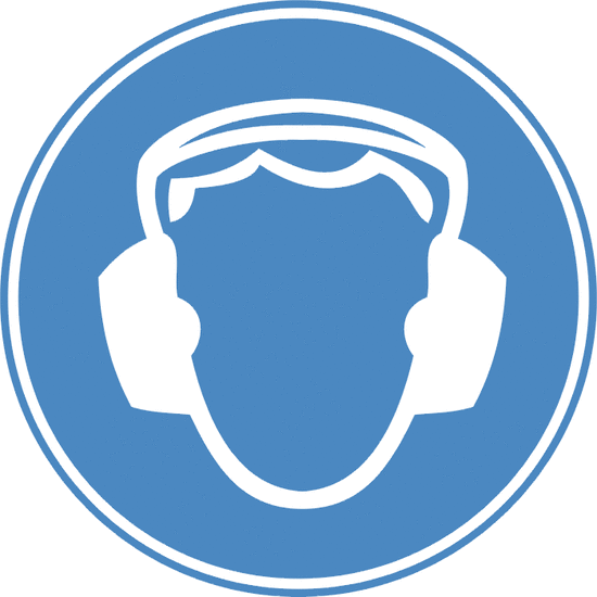 Usar protección de oídos