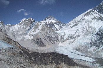 Cascada de hielo del Khumbu