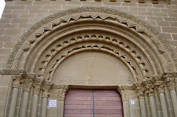 Arquivoltas. San Miguel de Foces, Huesca