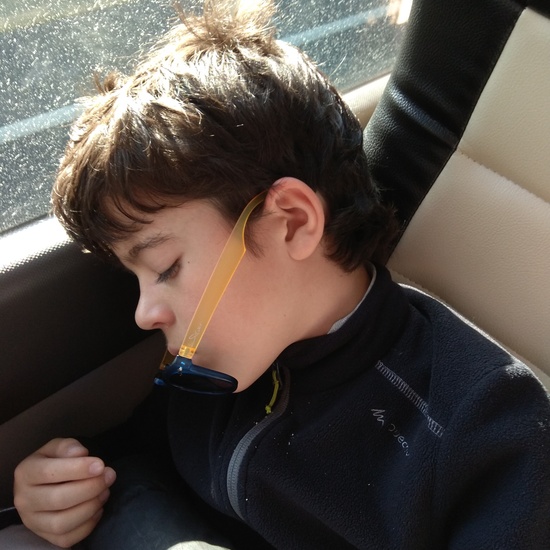 HOSTOS A LA NIEVE.- 4º DISFRUTANDO 1