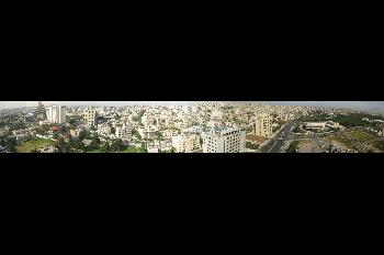 Vista panorámica de la ciudad de Amman, Jordania