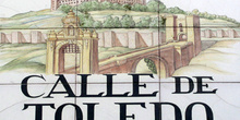Indicativo de calle, Calle de Toledo, Madrid