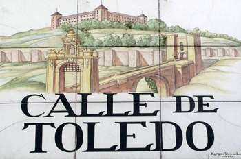 Indicativo de calle, Calle de Toledo, Madrid