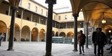 Patio Facultad de Letras, Pisa