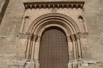 Portada románica, Catedral de Lérida