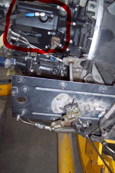 Aforador de combustible de un motor de reacción