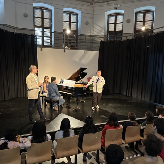 Clase-concierto arias de ópera