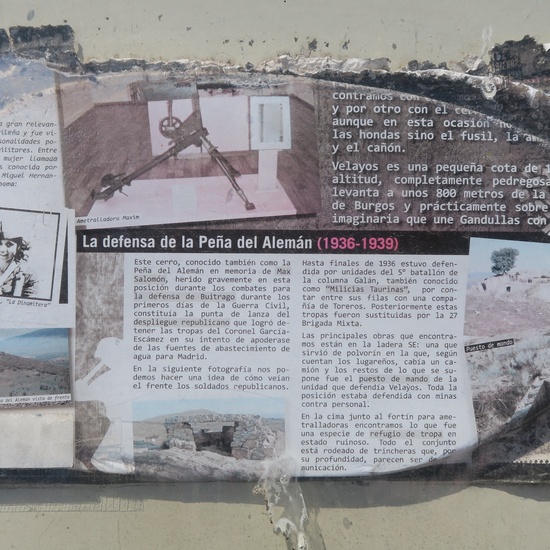 Fortificaciones de la Guerra Civil en Piñuecar-Gandullas (Frente Nacional) 22