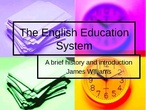 UK EDUCATIONAL SYSTEM