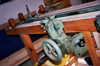 Volante de una triscadora