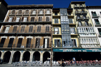 Plaza del Castillo, Pamplona, Navarra