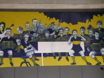 Alrededores del Estadio Boca Juniors, Buenos Aires, Argentina