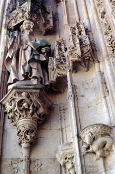 Detalle de la Catedral de Salamanca