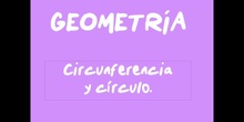 PRIMARIA - 3º - CIRCUNFERENCIA Y CÍRCULO - MATEMÁTICAS - FORMACIÓN