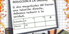 PRIMARIA 6º - REDUCCIÓN A LA UNIDAD - MATEMÁTICAS - FORMACIÓN