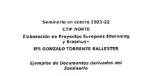 seminario programas europeos