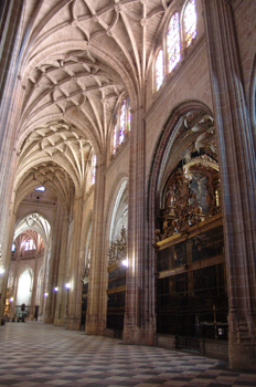 Nave de la Catedral de Segovia, Castilla y León