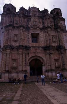 Iglesia de Santo Domingo en San Cristóbal de las Casas, México