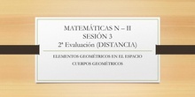 ELEMENTOS GEOMÉTRICOS DEL ESPACIO