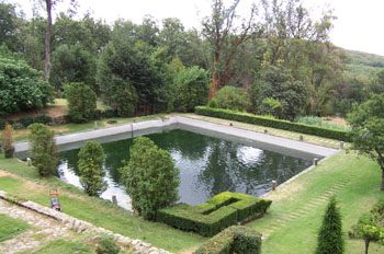 Estanque, Monasterio de Yuste, Cáceres