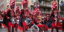 Comparsa en el desfile de carnaval - Badajoz