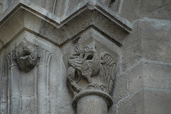 Capitel de la Seo de Zaragoza