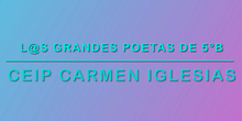 Poetas de 5ºB