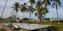 Casas destruidas, Melaboh, Sumatra, Indonesia