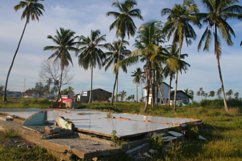 Casas destruidas, Melaboh, Sumatra, Indonesia