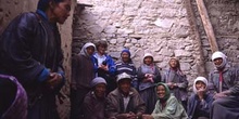 Trabajadores del Palacio de Leh, Ladakh, Leh