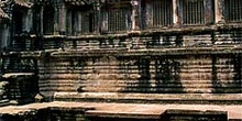 Patio en Angkor, Camboya